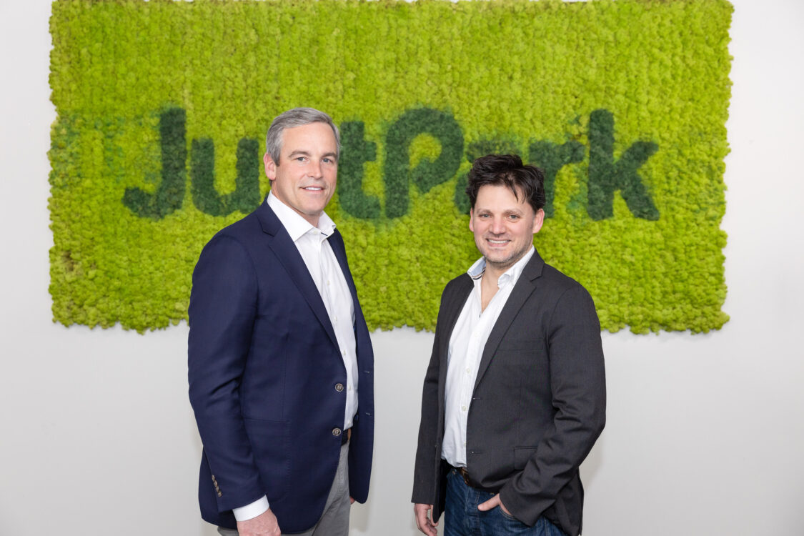 Picture of Jeff Shanahan ParkHub CEO and Anthony Eskinazi JustPark Founder and CEO
